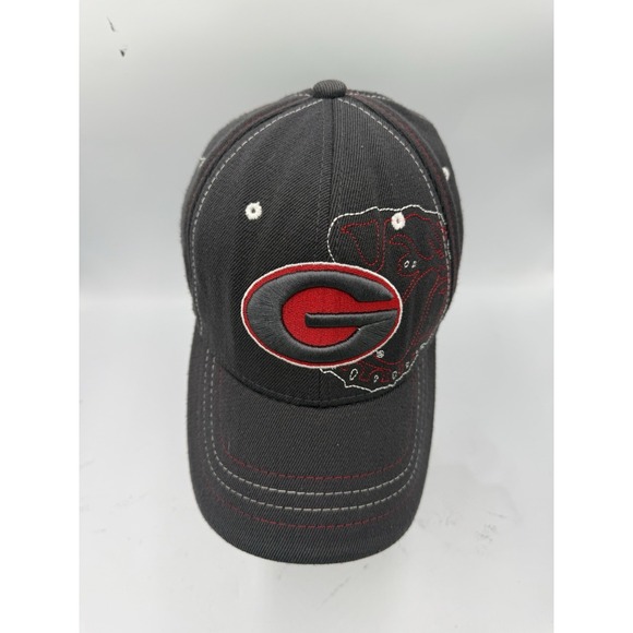 Zephyr Other - Georgia Bulldogs UGA Football Zephyr Fitted Hat Cap Grey NCAA Size M/L